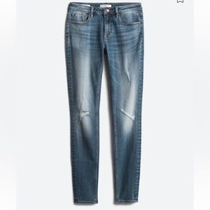 Like new, Vigoss, size 27, dark distressed, vigoss skinny jeans